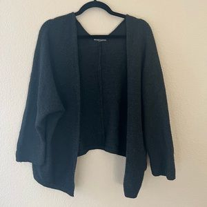 Brandy Melville open front sweater one size black
